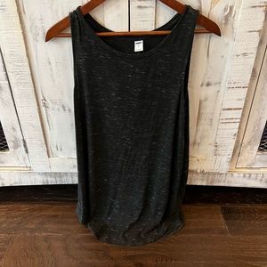 Black flowy tunic size medium